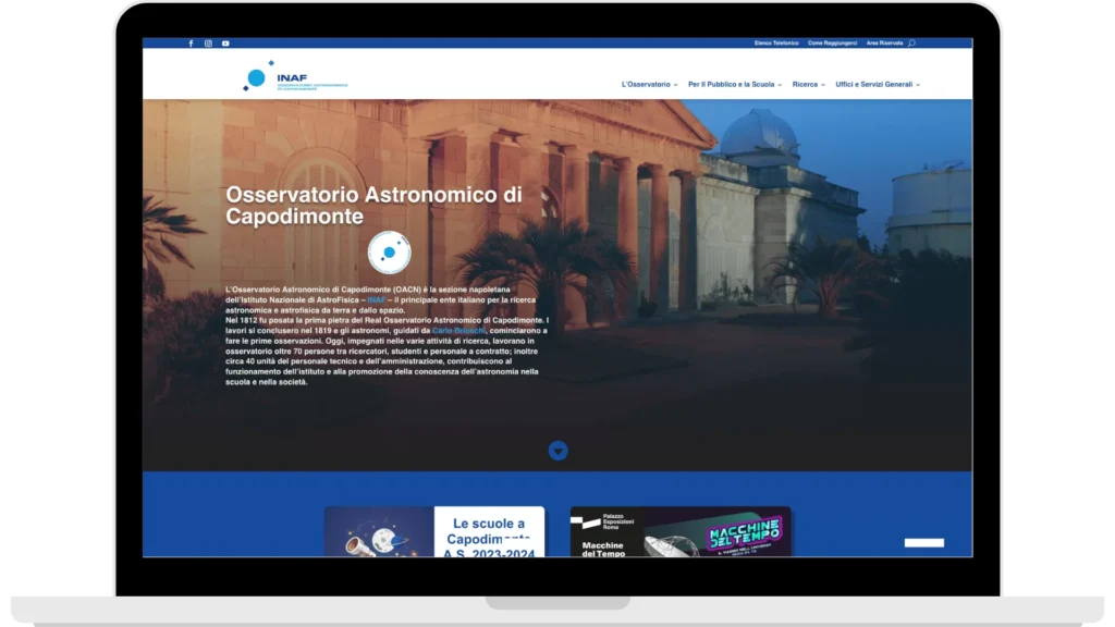restyling sito oacn inaf